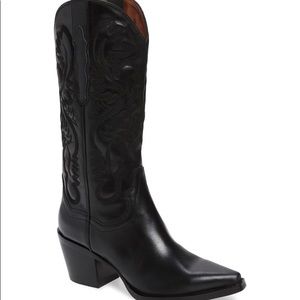 Jeffrey Campbell Dagget Cowboy Boots-Size M